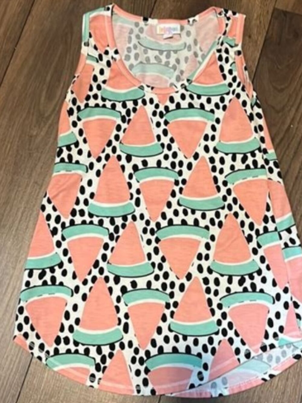 Lularoe Watermelon Print tank top